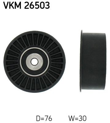 VKM26503 SKF Rolo parasita da correia do mecanismo de distribuição de gás