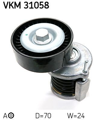 Compre VKM31058 SKF Reguladora de tensão da correia de transmissão