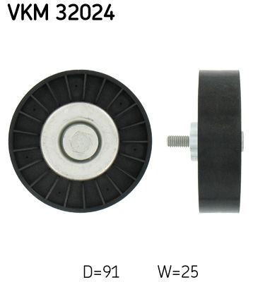 VKM32024 SKF Rolo parasita da correia de transmissão