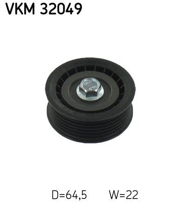 VKM32049 SKF Rolo parasita da correia de transmissão