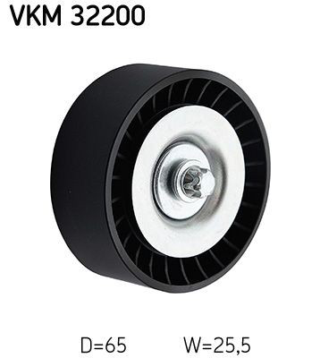 VKM32200 SKF Rolo parasita da correia de transmissão