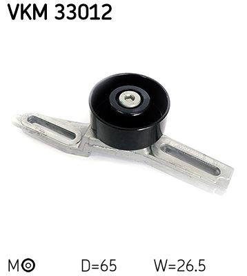 Compre VKM33012 SKF Rolo de reguladora de tensão da correia de transmissão