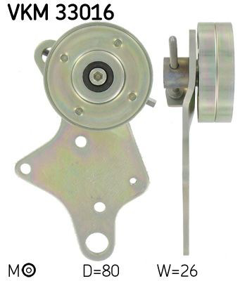 VKM33016 SKF Rolo de reguladora de tensão da correia de transmissão