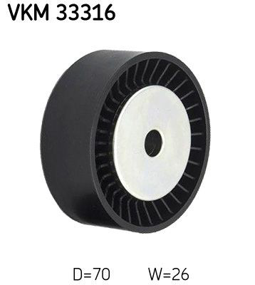 Compre VKM33316 SKF Rolo parasita da correia de transmissão