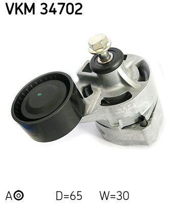 VKM34702 SKF Rolo de reguladora de tensão da correia de transmissão