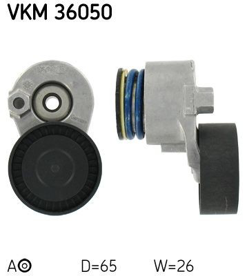 VKM36050 SKF Reguladora de tensão da correia de transmissão