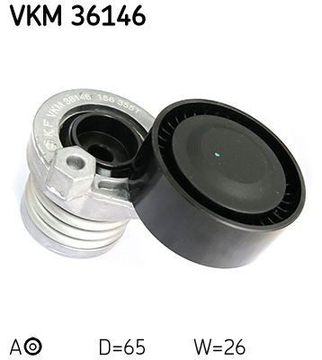 Reguladora de tensão da correia de transmissão VKM36146 SKF