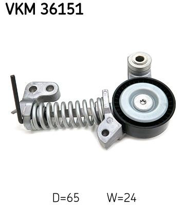 Compre VKM36151 SKF Reguladora de tensão da correia de transmissão