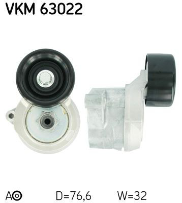 VKM38203 SKF Rolo de reguladora de tensão da correia de transmissão