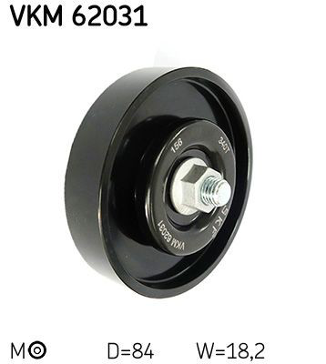 Compre VKM62031 SKF Rolo de reguladora de tensão da correia de transmissão