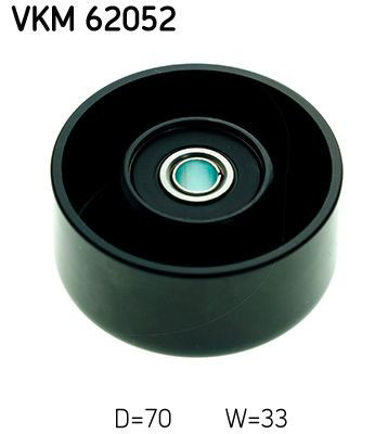 Compre VKM62052 SKF Rolo parasita da correia de transmissão