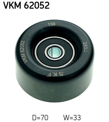 Rolo parasita da correia de transmissão SKF VKM62052 preço, a partir de 37,14 USD