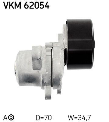 Reguladora de tensão da correia de transmissão VKM62054 SKF