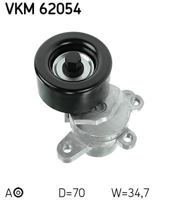 Compre VKM62054 SKF Reguladora de tensão da correia de transmissão