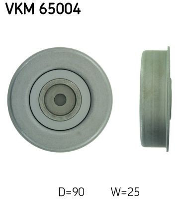 Rolo de reguladora de tensão da correia de transmissão SKF VKM65004 preço, a partir de 37,39 USD