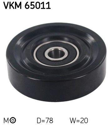 Rolo de reguladora de tensão da correia de transmissão SKF VKM65011 preço, a partir de 22,65 USD