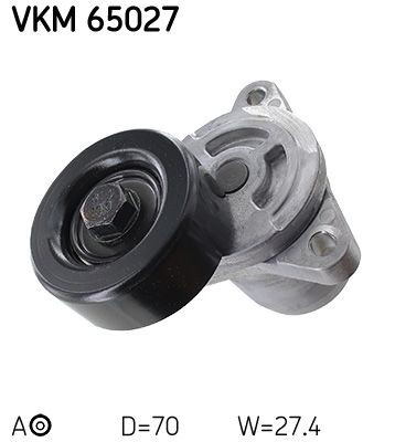 Compre VKM65027 SKF Reguladora de tensão da correia de transmissão