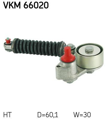 VKM66020 SKF Reguladora de tensão da correia de transmissão