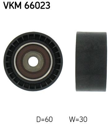 VKM66023 SKF Rolo parasita da correia do mecanismo de distribuição de gás