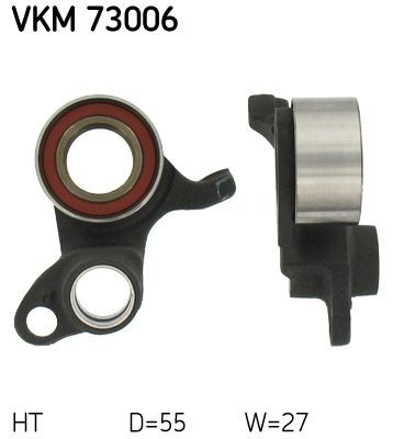 VKM73006 SKF Rolo de reguladora de tensão da correia do mecanismo de distribuição de gás