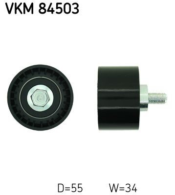 Rolo parasita da correia do mecanismo de distribuição de gás SKF VKM84503 preço, a partir de 18,28 USD