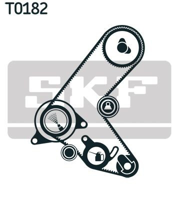 VKMA05606 SKF Correia do mecanismo de distribuição de gás, kit
