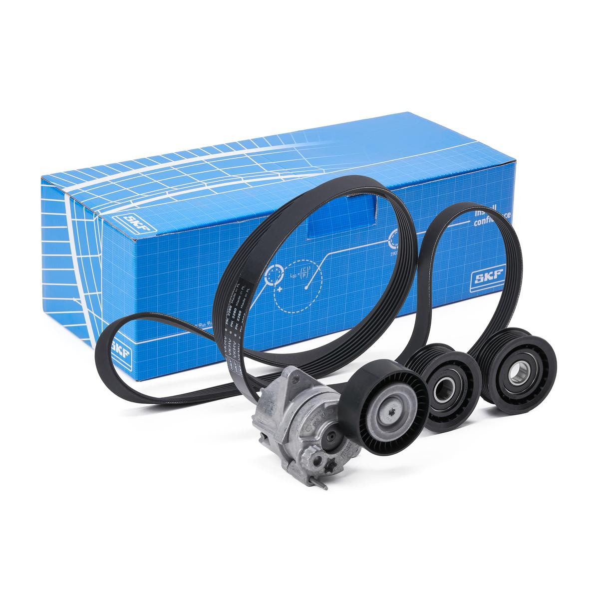 Correia dos conjuntos de transmissão, kit VKMA38026 SKF