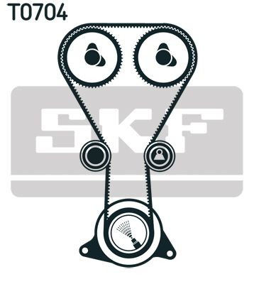 Compre VKMA94626 SKF Correia do mecanismo de distribuição de gás, kit