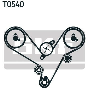 Correia do mecanismo de distribuição de gás, kit SKF VKMA959131 preço, a partir de 169,48 USD