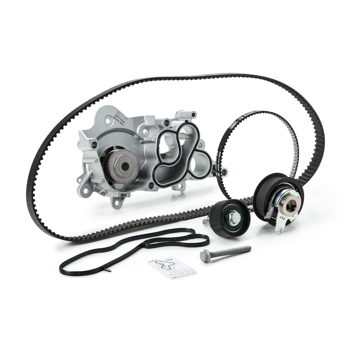 VKMC01280 SKF Correia do mecanismo de distribuição de gás, kit