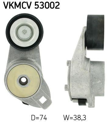 VKMCV53002 SKF Reguladora de tensão da correia de transmissão