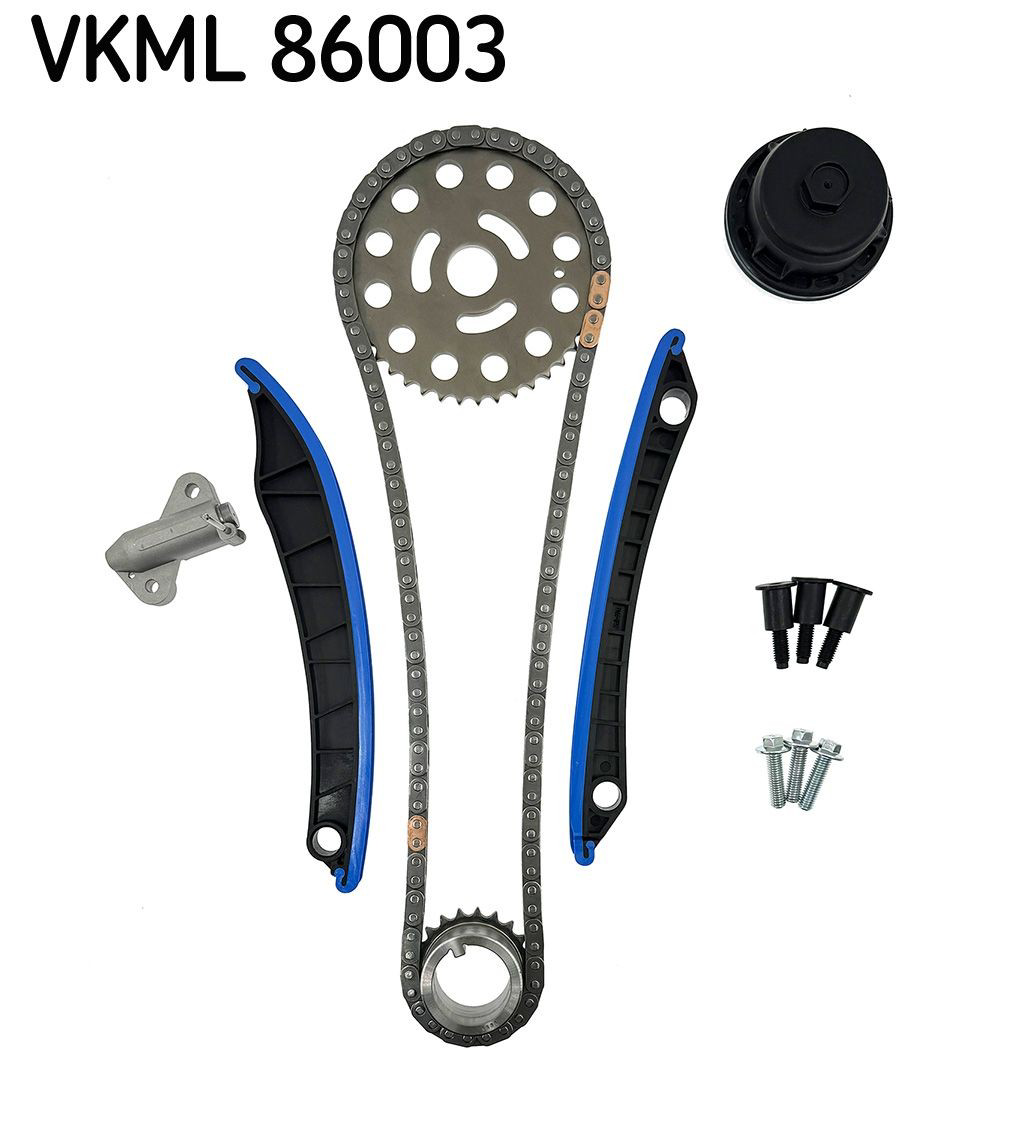 VKML86003 SKF Cadeia do mecanismo de distribuição de gás, kit