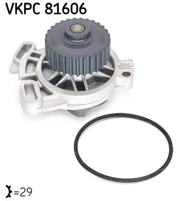 Bomba de água (bomba) de esfriamento VKPC81606 SKF