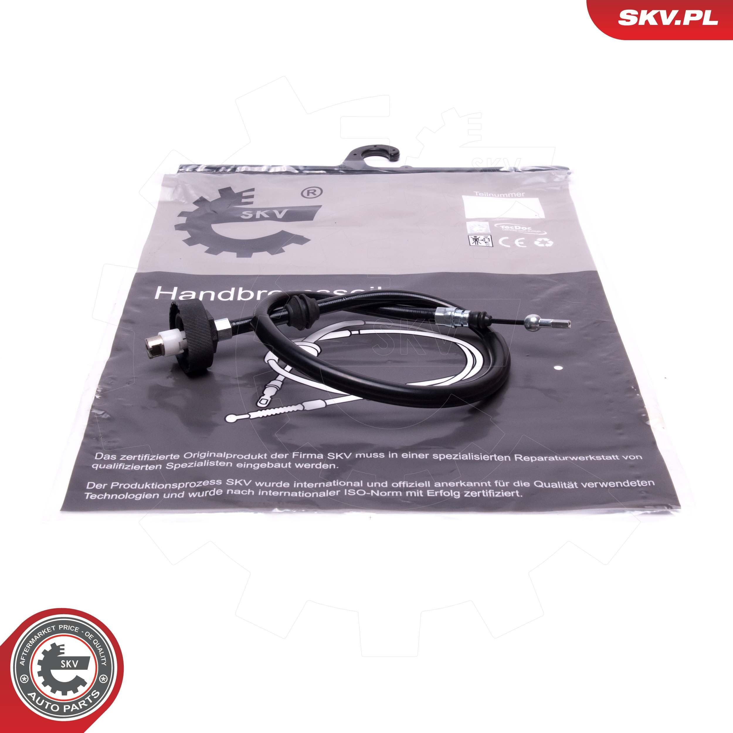 Cabo traseiro direito/esquerdo do freio de estacionamento SKV 26SKV834 preço, a partir de 36,08 USD