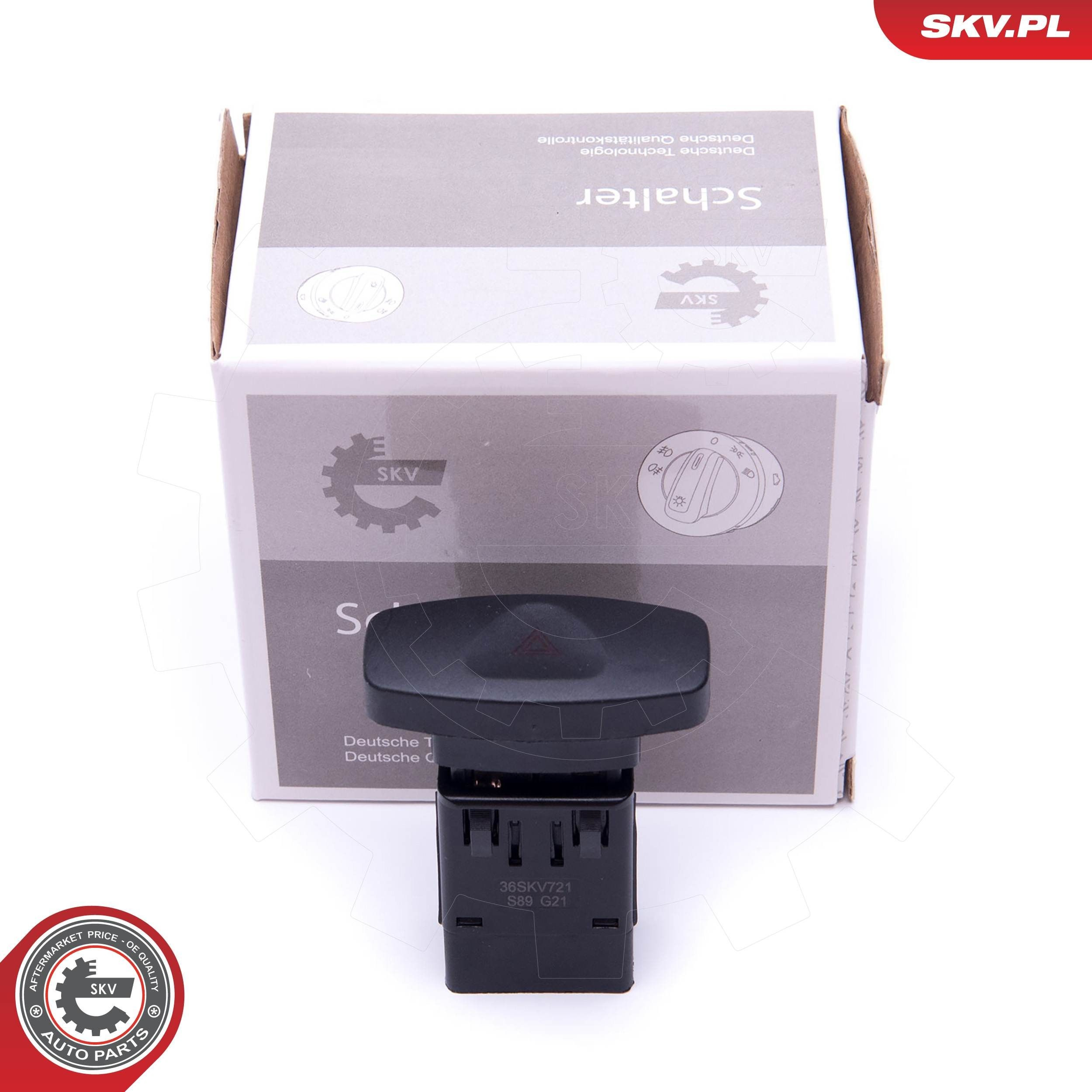 Botão de ativação do sinal de emergência 36SKV721 SKV