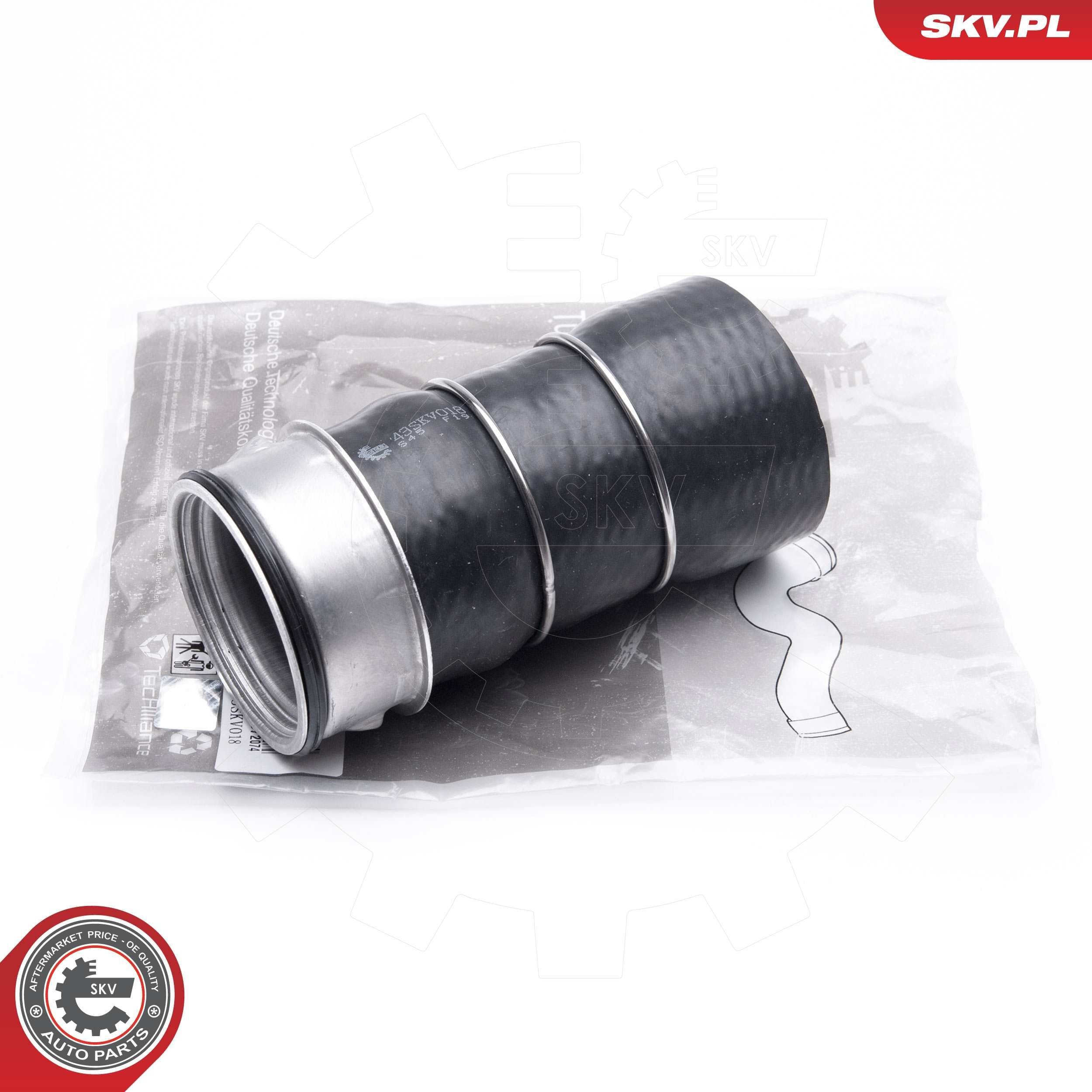 Mangueira (cano derivado) de intercooler 2060PT1 Polcar