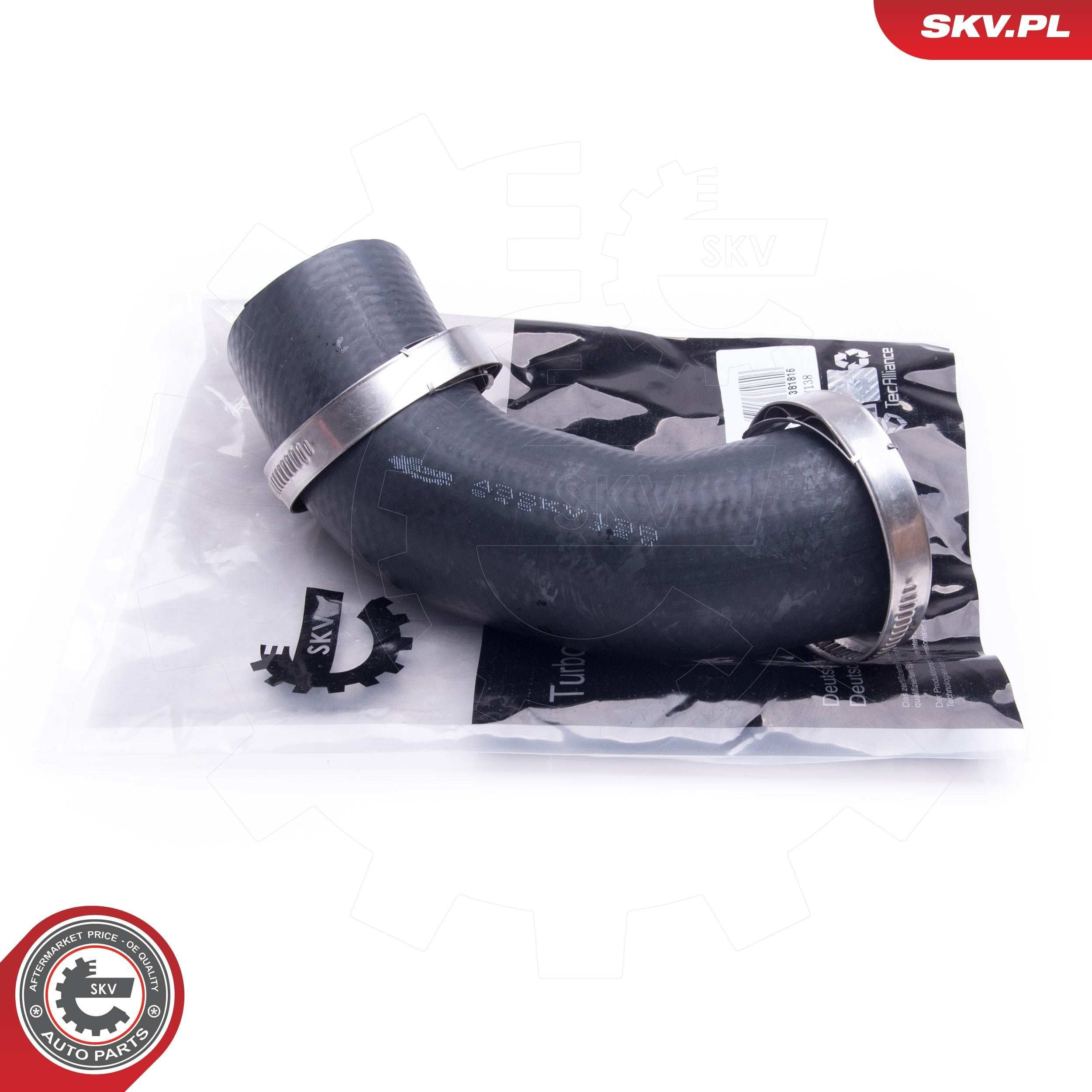 43SKV138 SKV Mangueira (cano derivado) de intercooler
