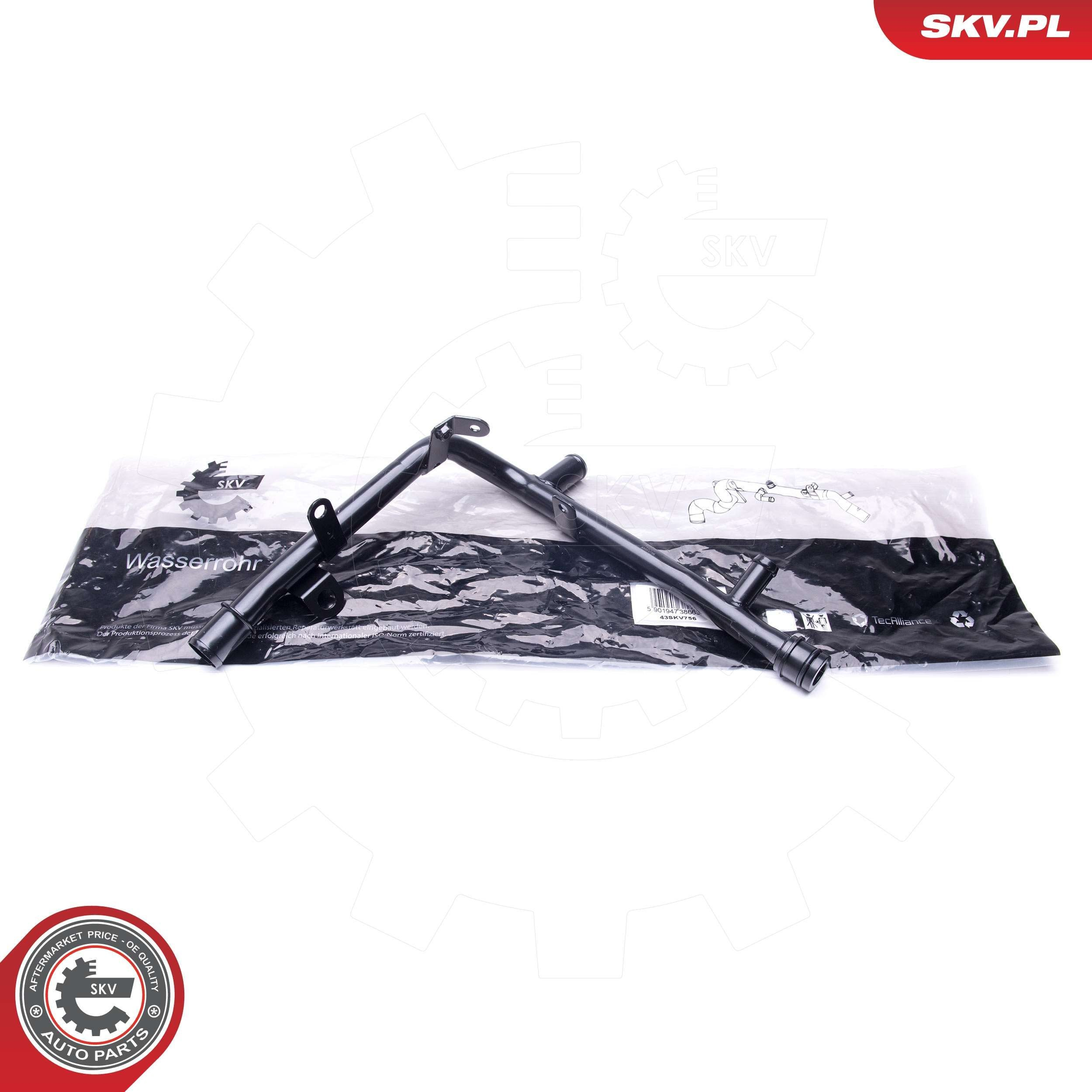 Mangueira (cano derivado) do sistema de esfriamento SKV 43SKV756 preço, a partir de 20,73 USD