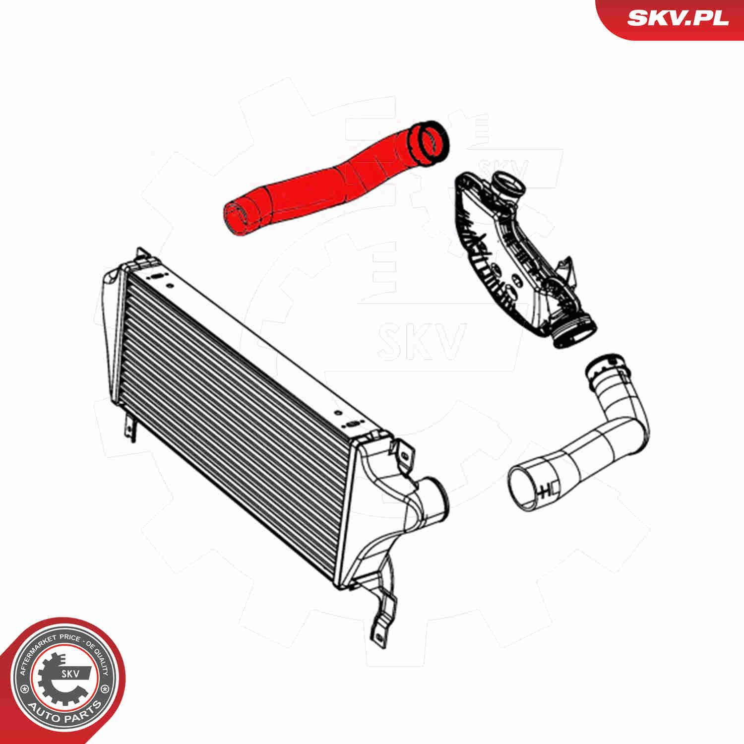 Mangueira (cano derivado) de intercooler SKV 54SKV096 preço, a partir de 61,69 USD