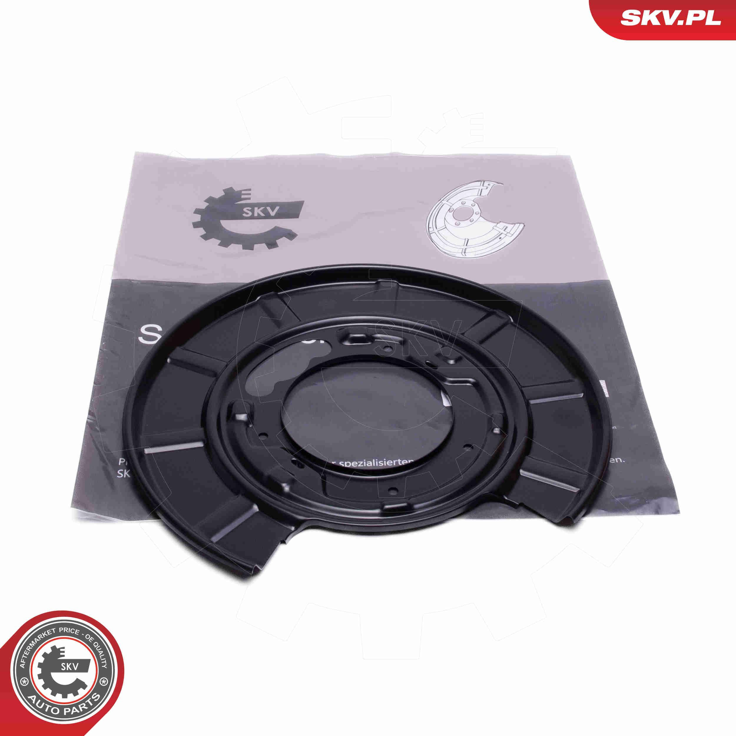 Proteção esquerda do freio de disco traseiro 57SKV750 SKV