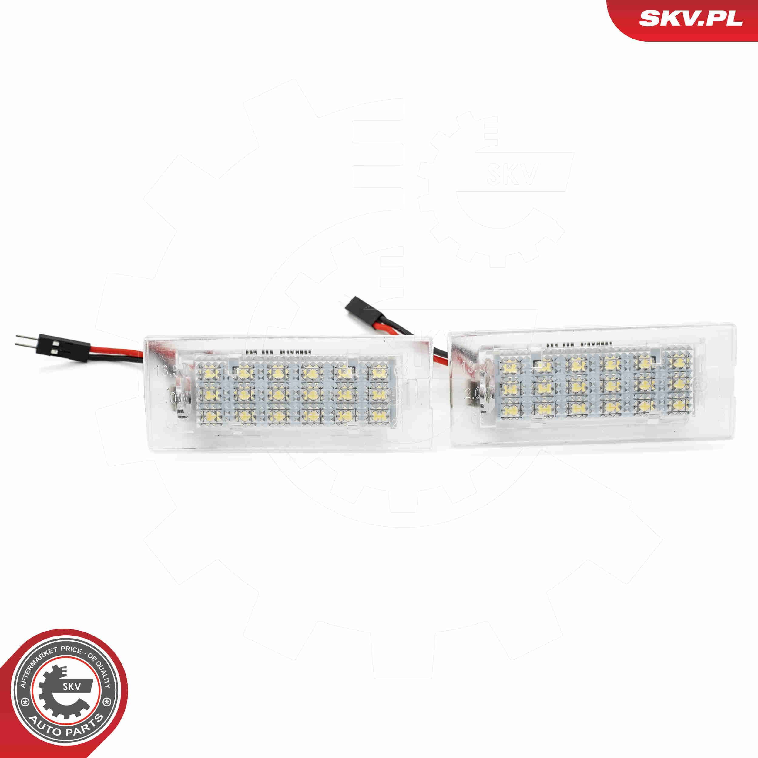Lanterna da luz de fundo de matrícula traseira para BMW X3  E83