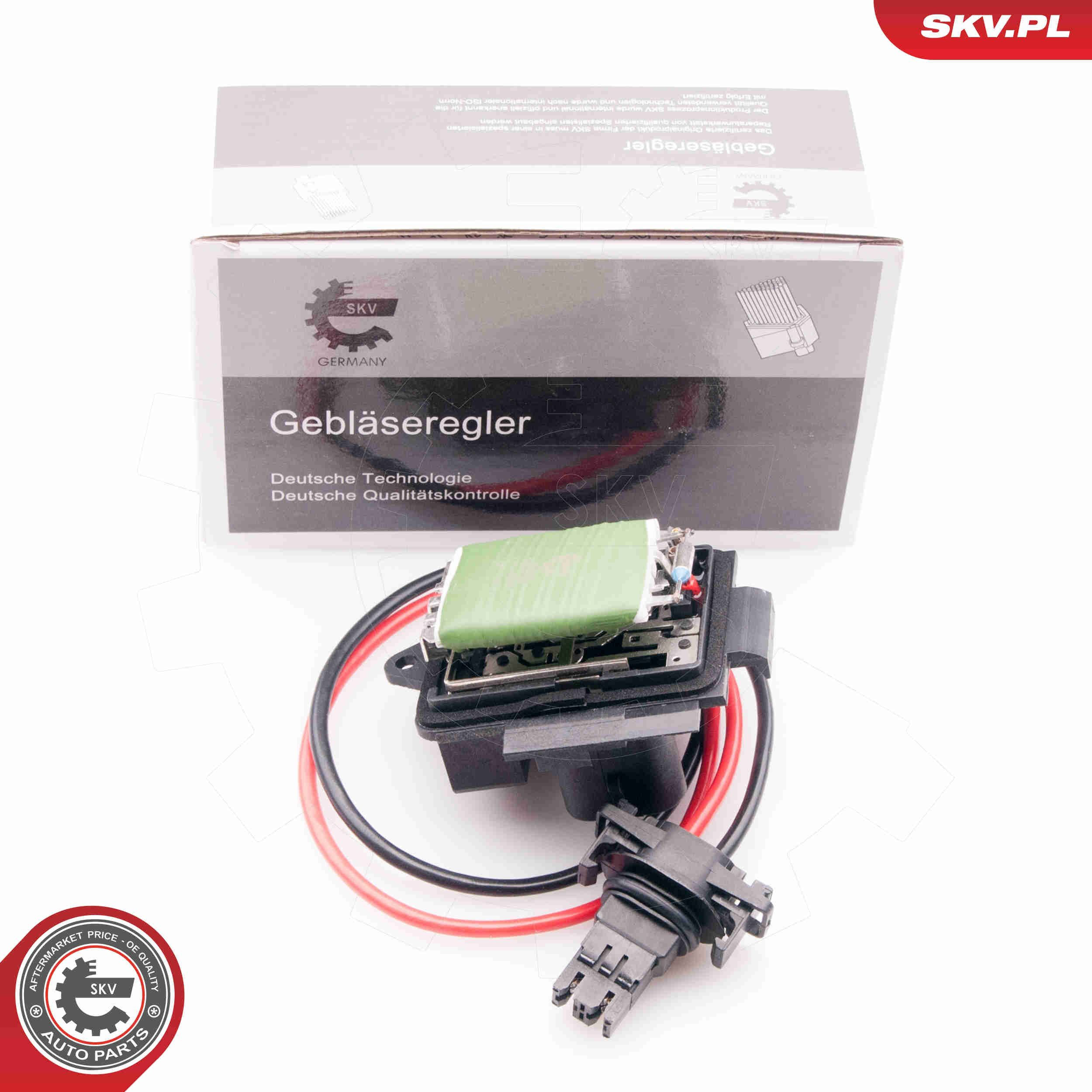 Resistor (resistência) de ventilador de forno (de aquecedor de salão) SKV 94SKV006 preço, a partir de 42,39 USD