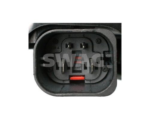 Difusor do radiador de esfriamento, montado com motor e roda de aletas 10107457 Swag