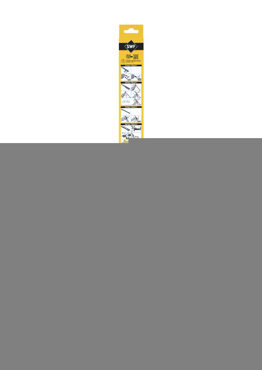 119439 SWF Limpa-pára-brisas do pára-brisas, kit de 2 un.