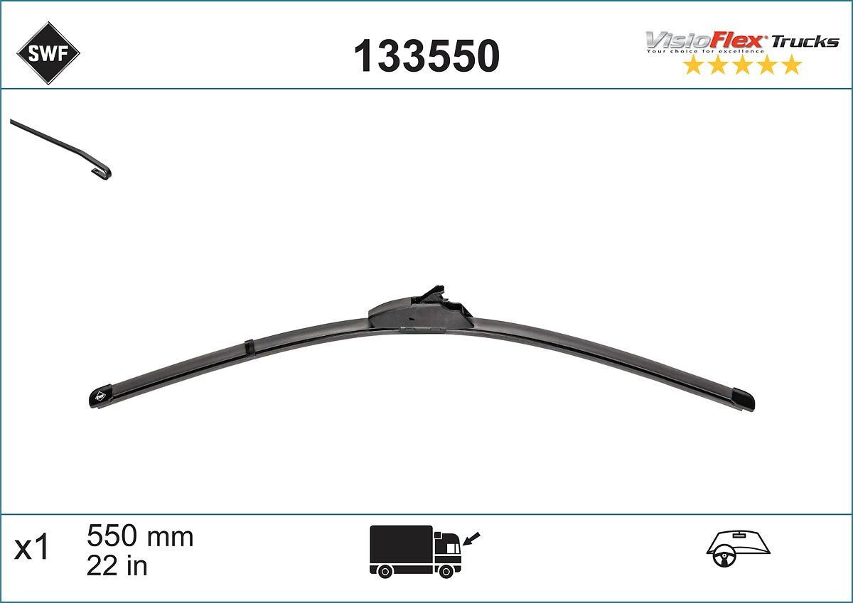 Compre A171820260095 Mercedes Limpa-pára-brisas do pára-brisas de condutor
