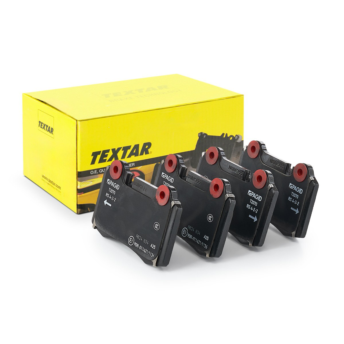 Sapatas do freio traseiras de disco Aston Martin 7G432C562AA