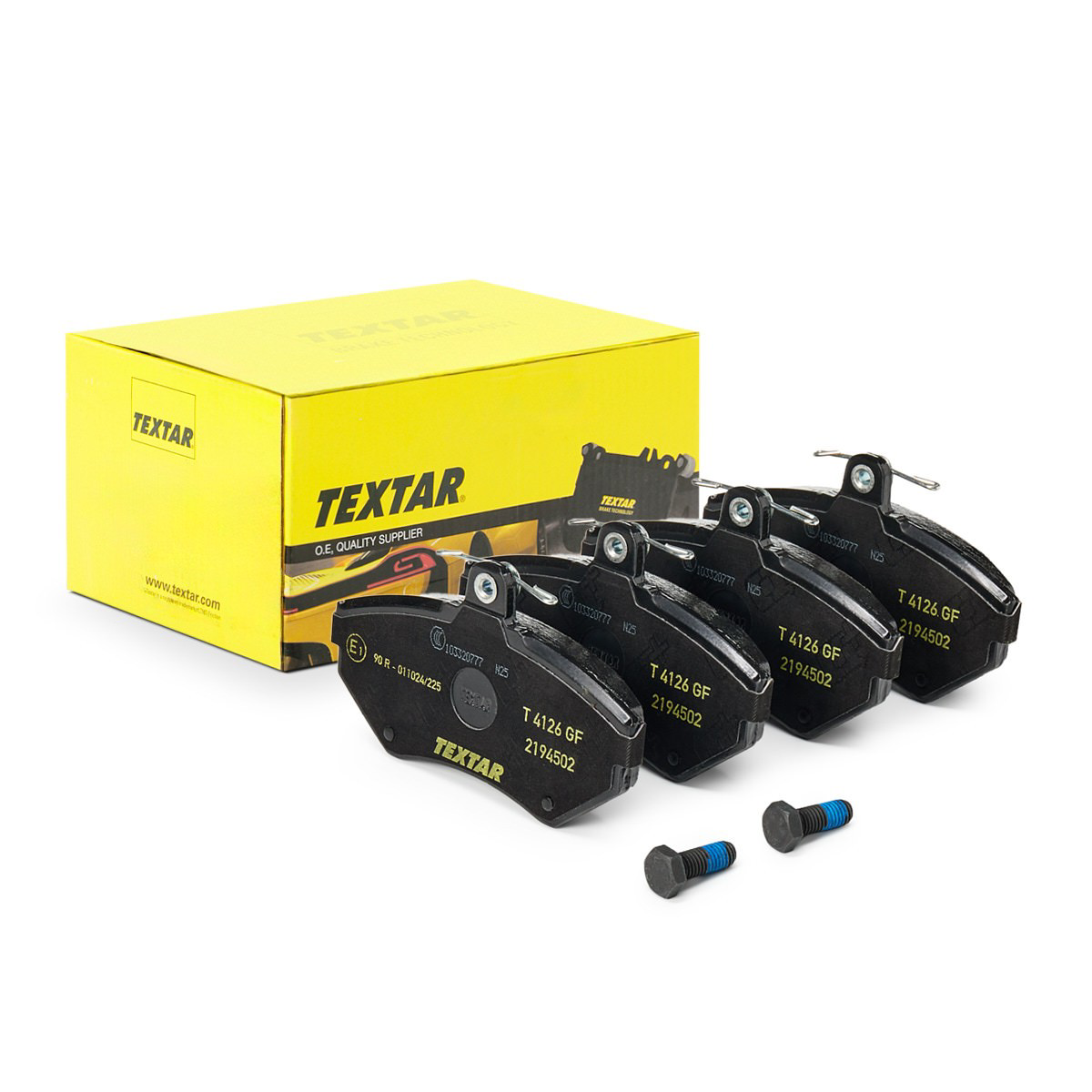 Compre 2194502 Textar Sapatas do freio dianteiras de disco