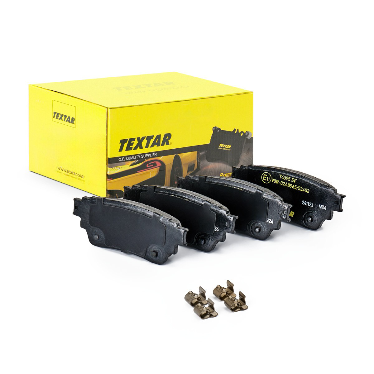 Sapatas do freio traseiras de disco Textar 2286401