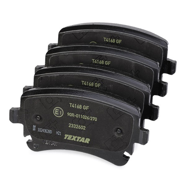 Compre 2332602 Textar Sapatas do freio traseiras de disco