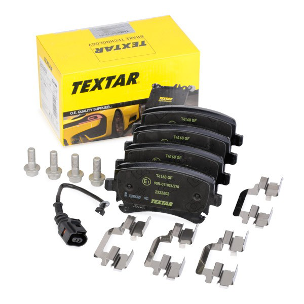 Sapatas do freio traseiras de disco Textar 2332602